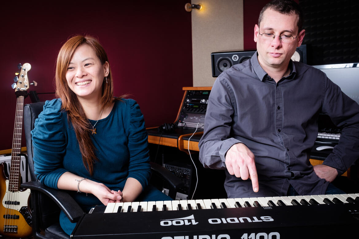 Xuân &amp; David Lafilay by Dominique PERRIN